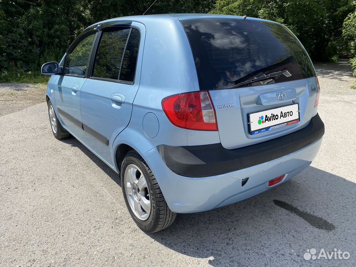 Hyundai Getz 1.4 AT, 2007, 113 000 км