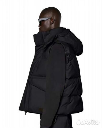 Жилетка rains show block puffer vest L