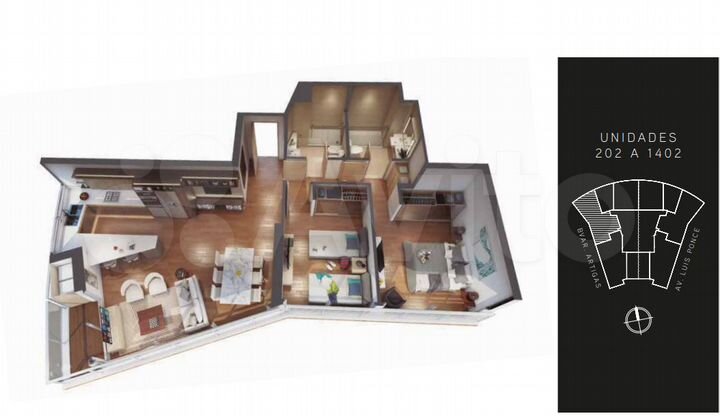 3-к. квартира, 97 м²