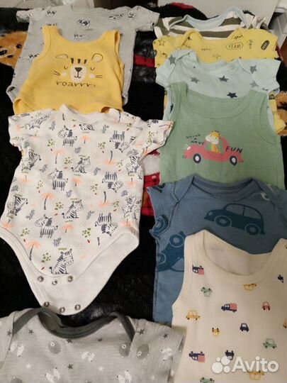 Одежда для мальчика коробкой с рождения