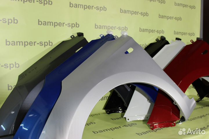 Крыло переднее левое Hyundai Solaris 2