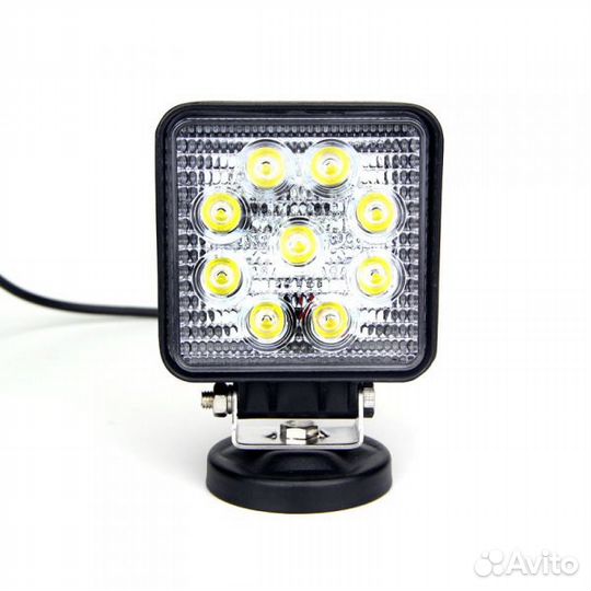 Фара светодиодная 80мм диаметр круглая 12V