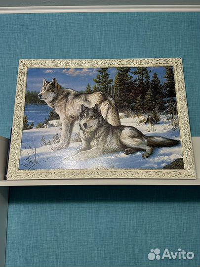 Картина Волки