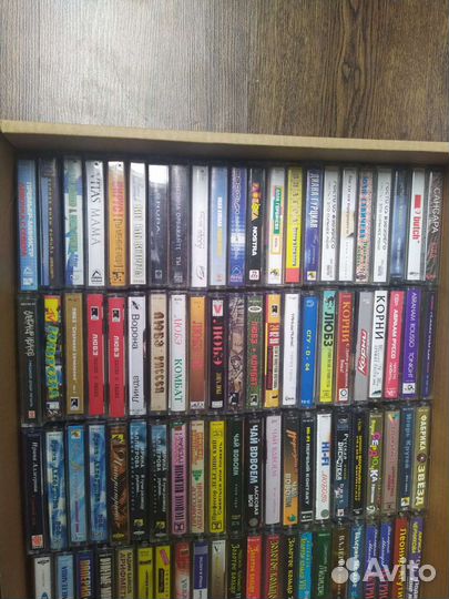 Аудиокассеты поп эстрада 115 штук