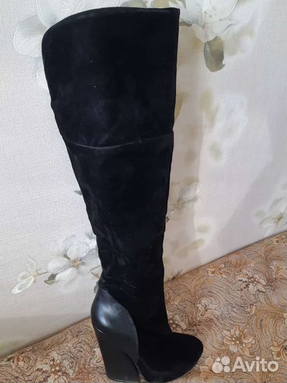 Сапоги ботфорты