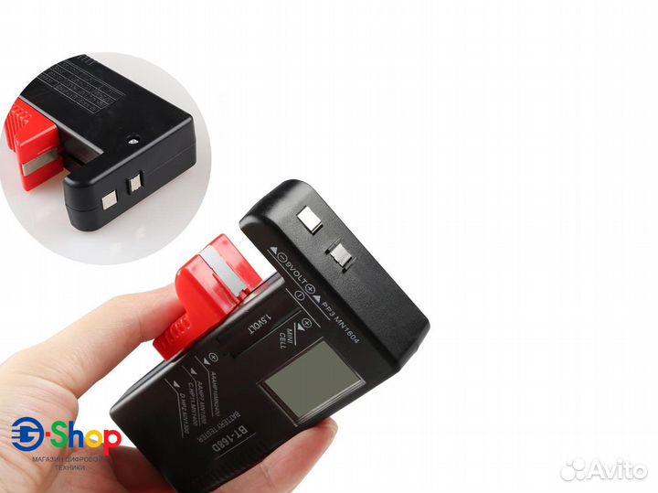 Индикатор Напряжение батарей и акб AA/AAA