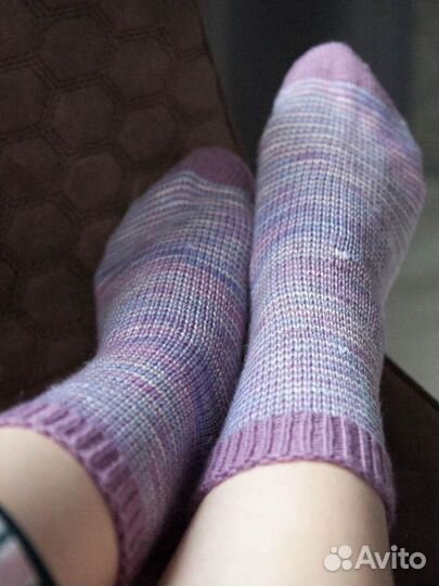 Вязаные носки