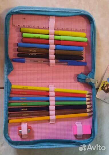 Пенал с наполнением большой