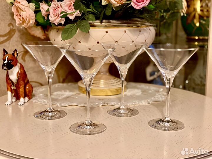 Хрустальные Фужеры Nachtmann Бавария. Для мартини