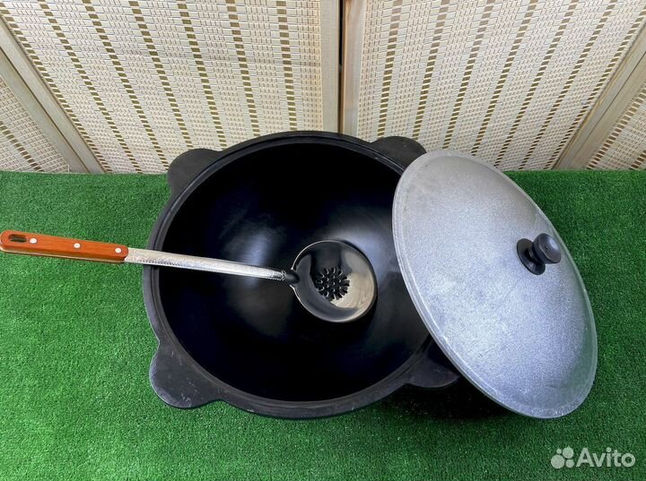 Казан чугунный узбекский