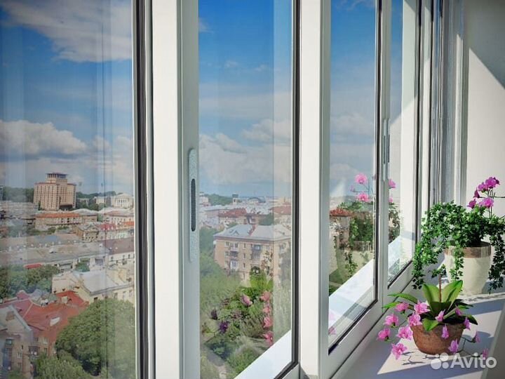 Холодные алюминиевые окна