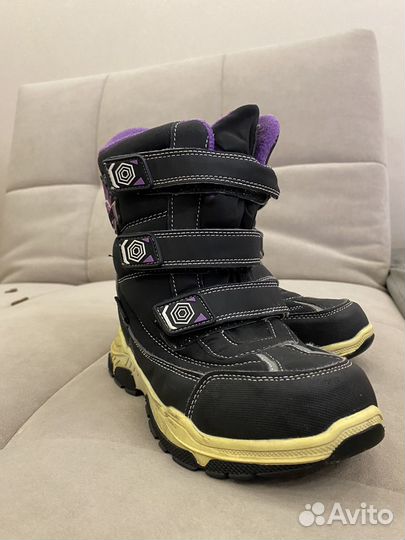Зимние ботинки для девочки 35 размер