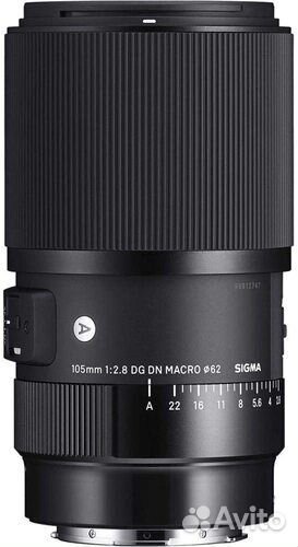 Объектив Sigma 105mm f/2.8 DG DN Macro Art Sony E