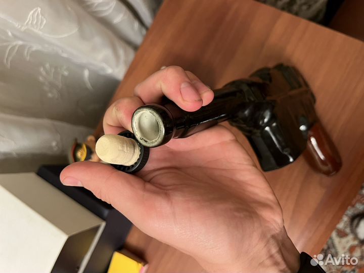 Графин наган пистолет СССР + 6 стопок