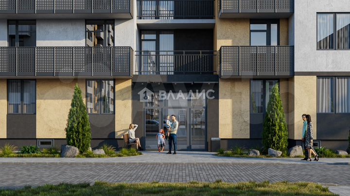 2-к. квартира, 60,9 м², 9/9 эт.