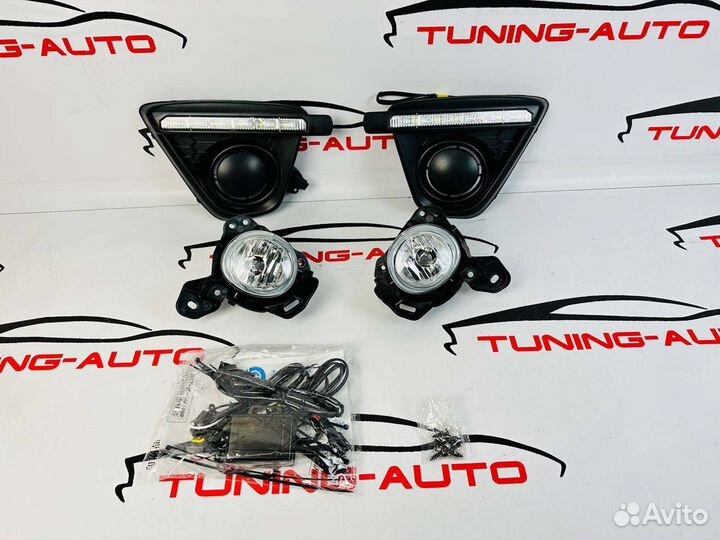 Противотуманные фары Mazda CX-5 с ход. огнями Z307