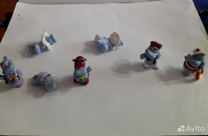 Игрушки из киндер сюрприза 90х