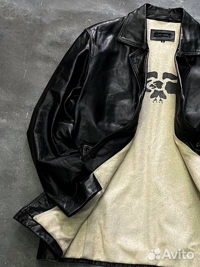 Кожаная куртка Jack Jones