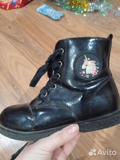 Ботинки демисезонные для девочки 30 размер