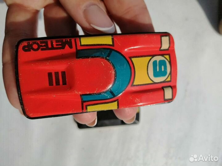 Игрушка машинка железная СССР