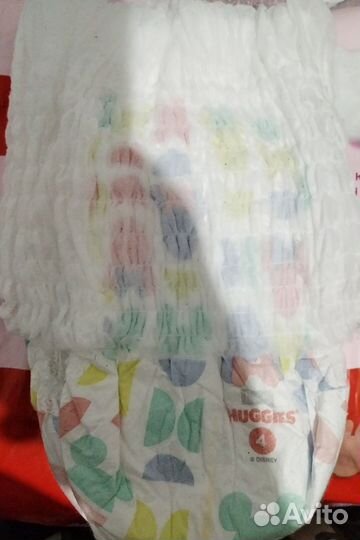 Подгузники трусики huggies 4