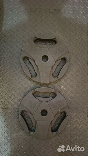 Два блина по 10кг/20кг