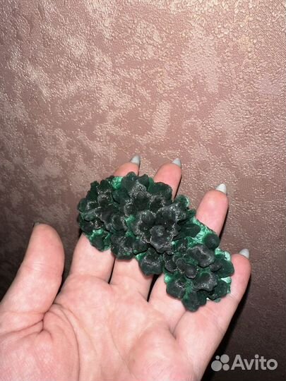 Малахит плисовый