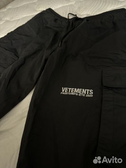 В наличии vetements штаны Cargo