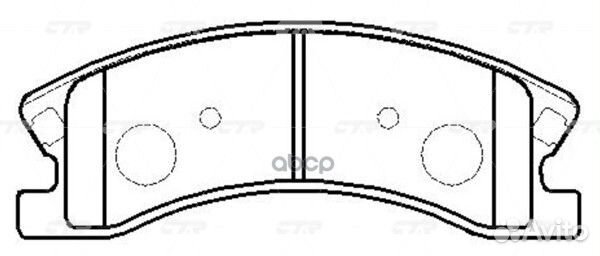 Колодки GK0103 CTR