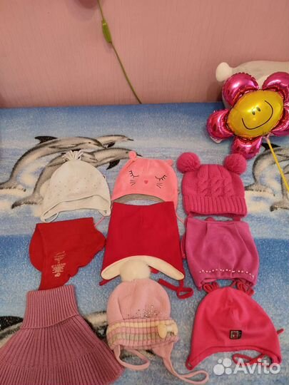 Шапки для девочки 42 44 46 48 50 52