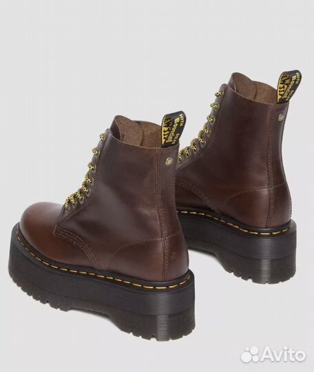 Dr Martens 1460 pascal MAX leather platform boots