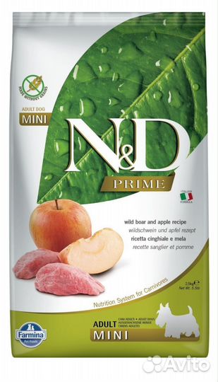 Сухой корм для взрослых собак мелких пород