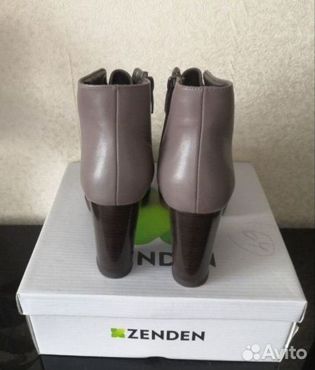 Ботильоны женские 37 размер натуральная кожа