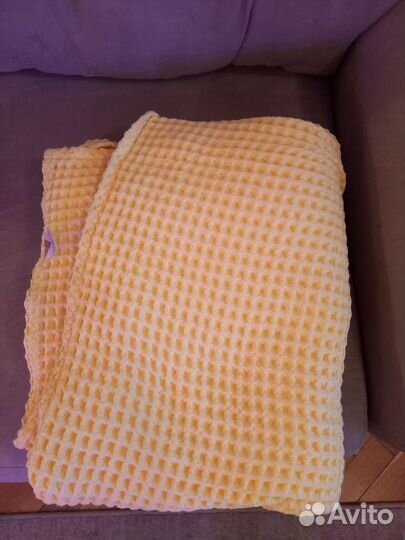 Плед вафельный детский