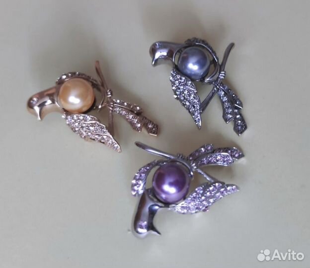 Брошь Mon PlaisiR 03-27 три цвета