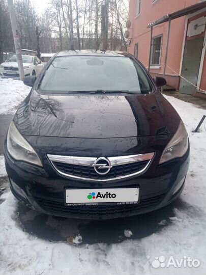 Opel Astra 1.4 AT, 2011, 225 182 км