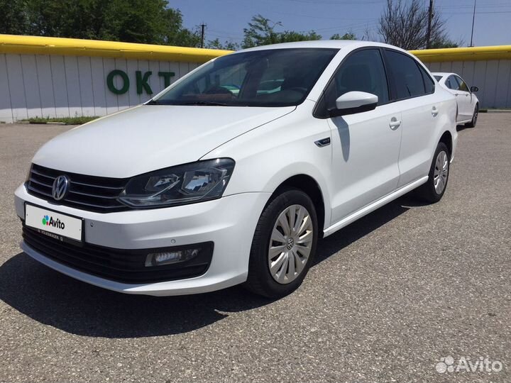 Volkswagen Polo 1.6 AT, 2018, 143 000 км