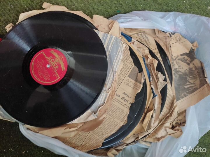 Виниловые пластинки СССР
