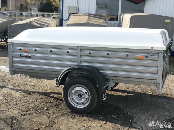 Прицеп Мзса 817701.024, 2.5х1.3 м., с крышкой