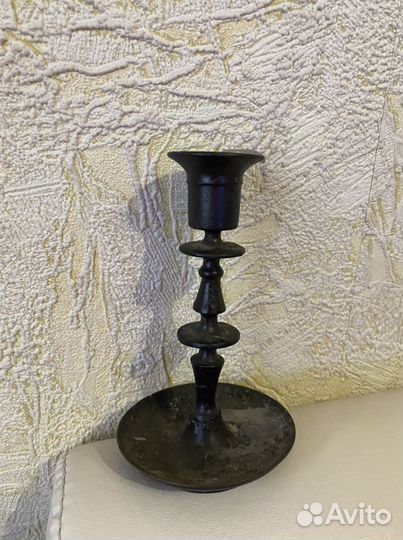 Антикварный подсвечник