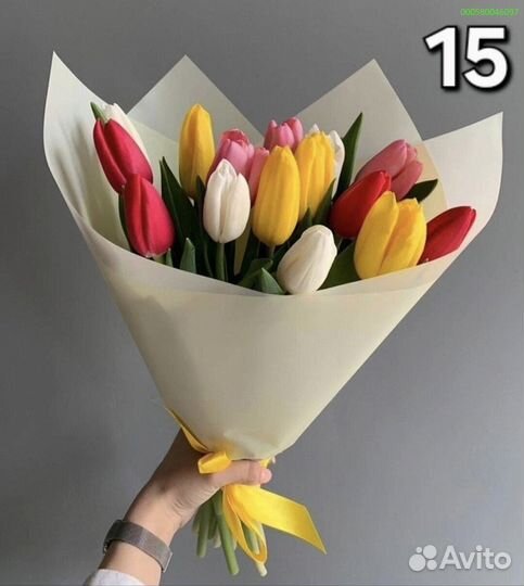 Букеты из тюльпанов (Арт.67517)