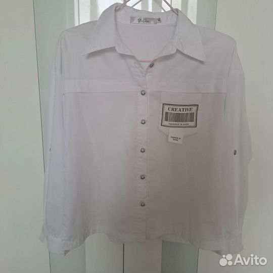 Рубашка школьная для девочки