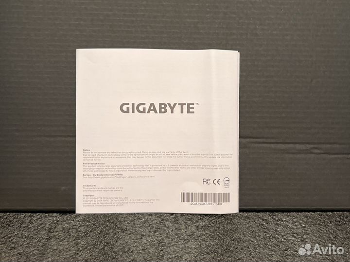 Видеокарта Gigabyte GeForce gtx 1070