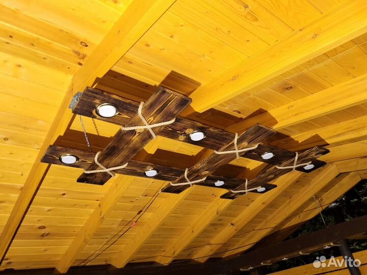 Светильник из дерева под любой размер