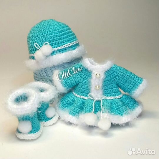 Кукла шарнирная с одеждой