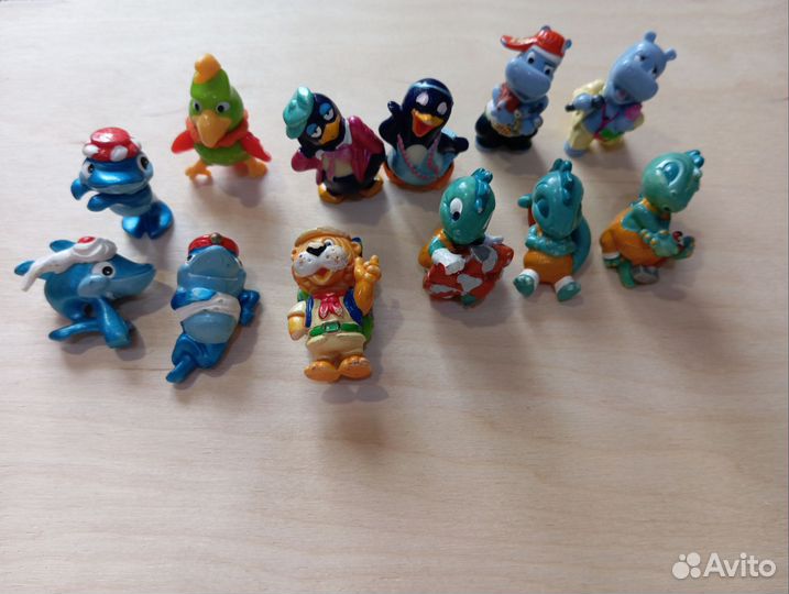 Киндер-сюрприз игрушки из 90-х