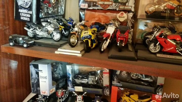 Модели мотоциклов 1-24