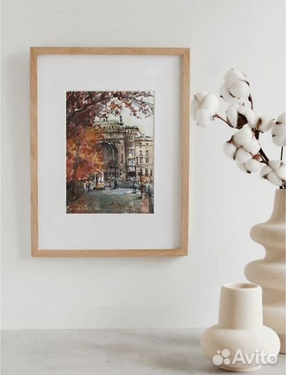 Акварельные открытки 