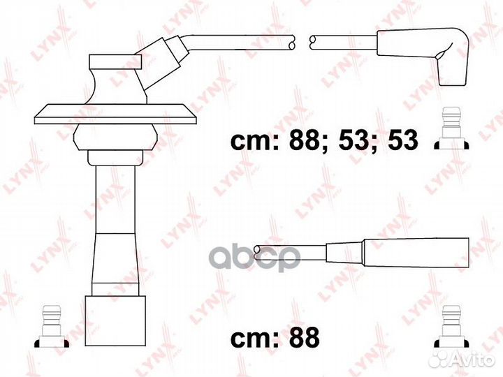 Провода высоковольтные SPE7111 lynxauto