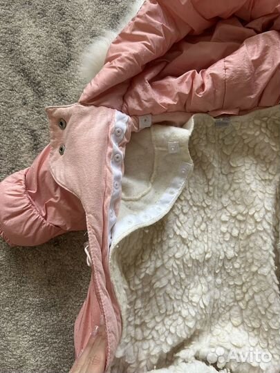 Зимний комбинезон для девочки